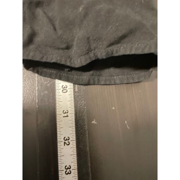 Vintage Select Womens Tunic 1X Black Rayon Geometric Embroidered Button Up Boho - Picture 5 of 6